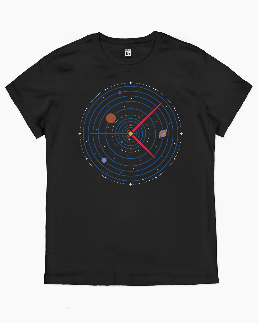 Spacetime T-Shirt Australia Online #colour_black