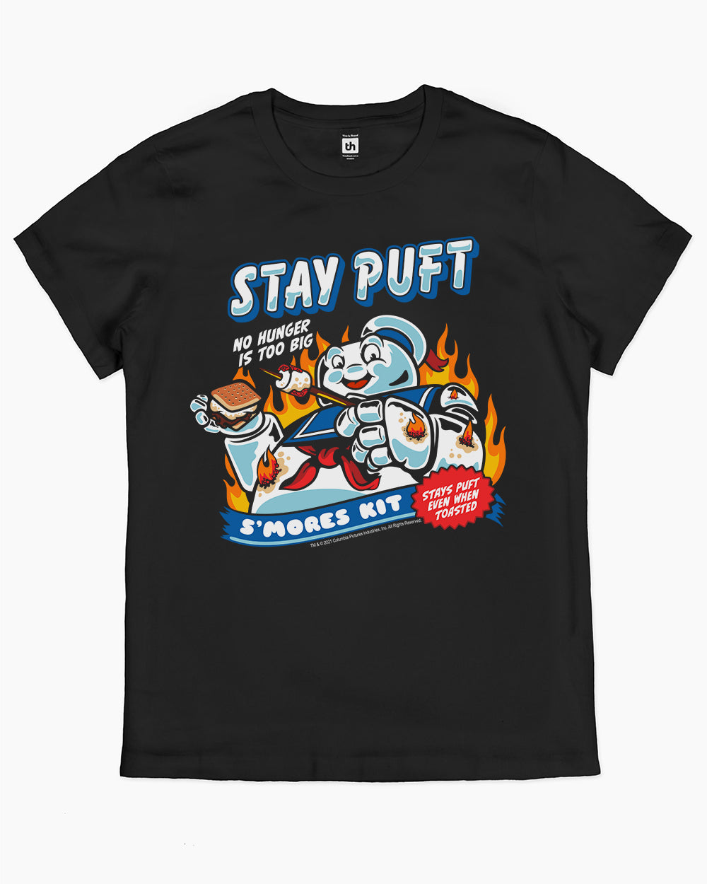 Stay Puft S'mores T-Shirt Australia Online #colour_black