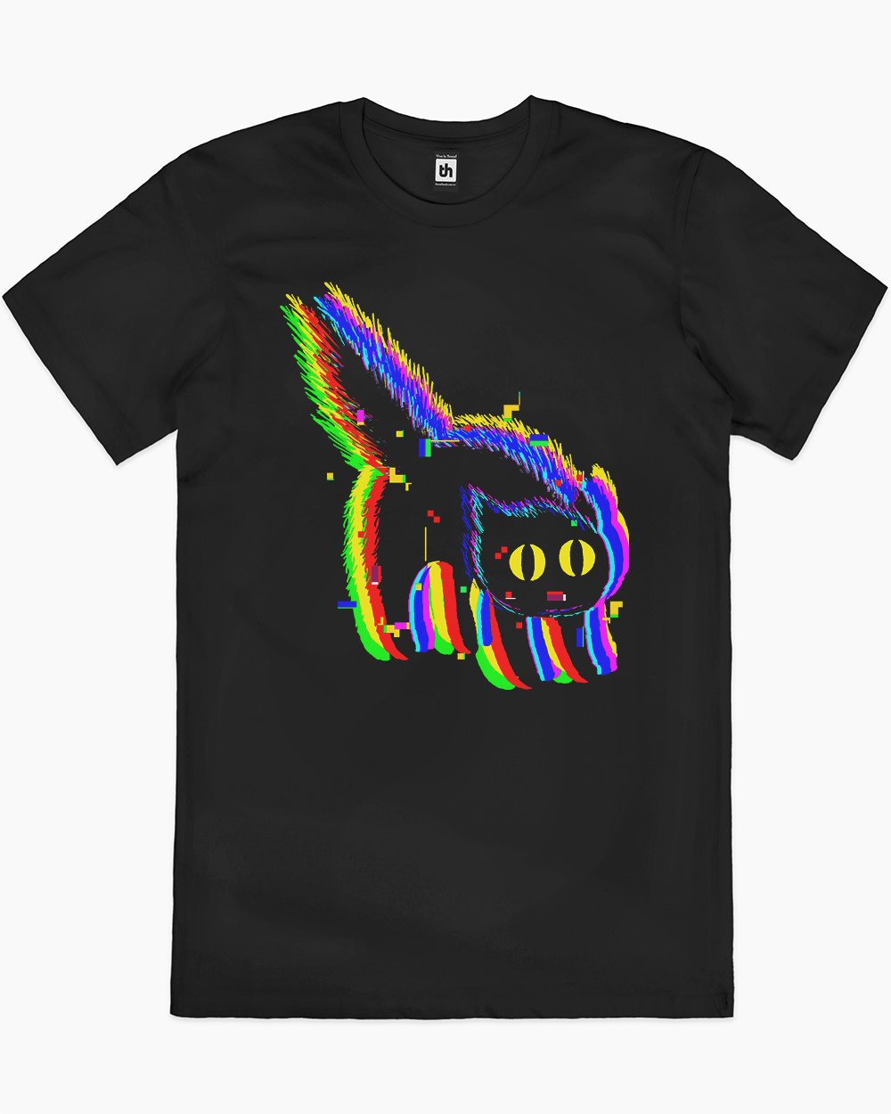 Technicat Glitch T-Shirt Australia Online #colour_black