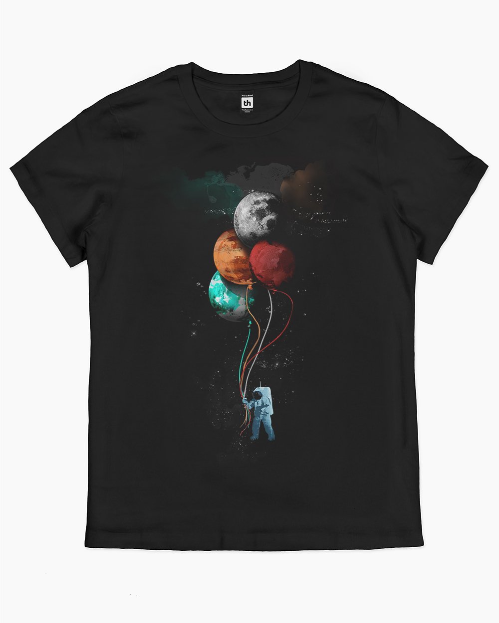 The Spaceman's Trip T-Shirt Australia Online #colour_black