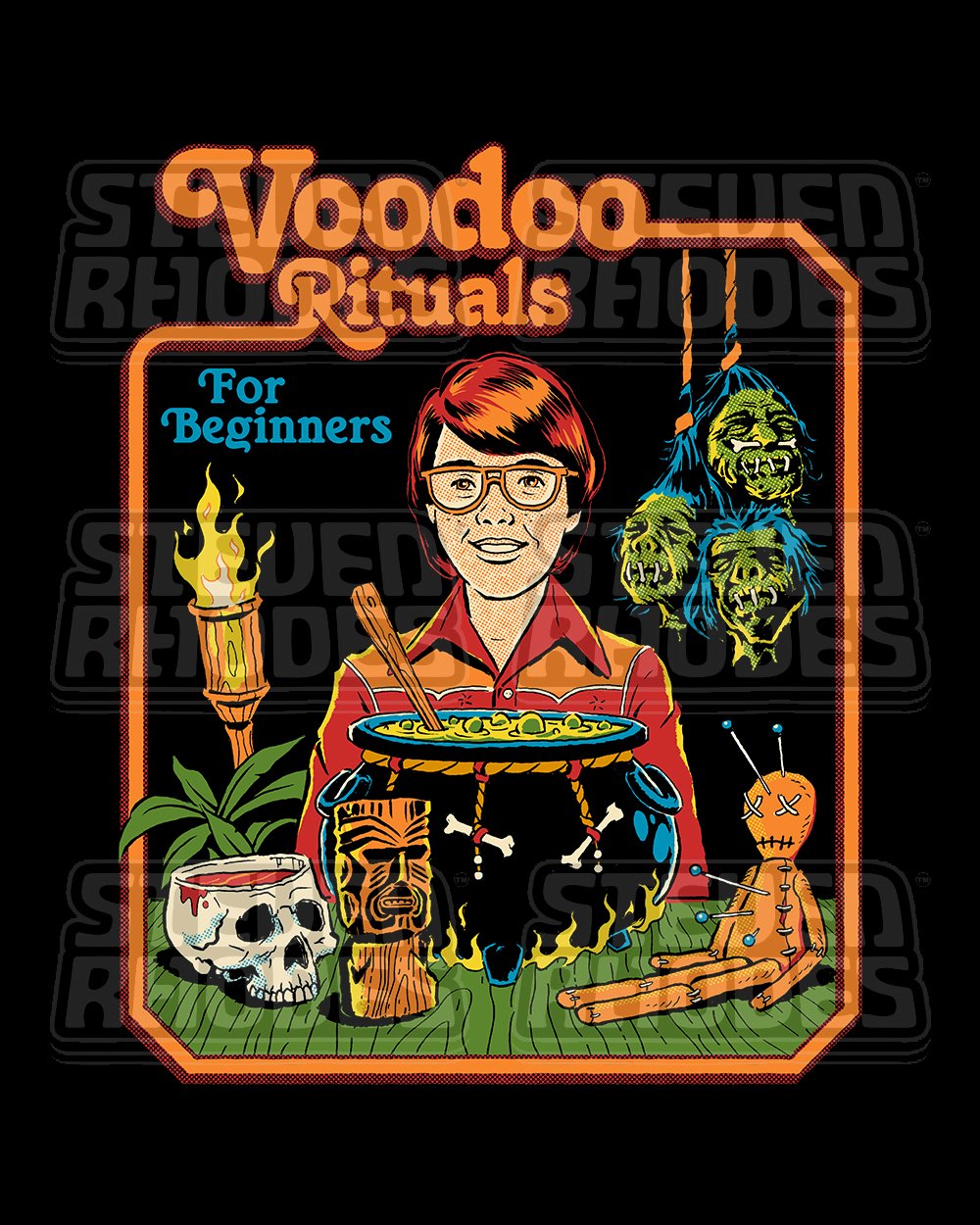 Voodoo Rituals for Beginners Hoodie Australia Online #colour_black