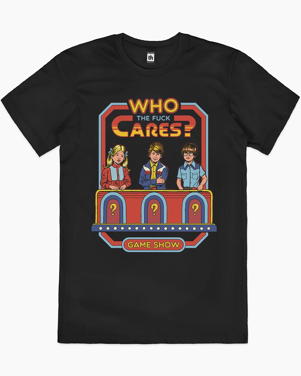 Who Cares T-Shirt Australia Online #colour_black