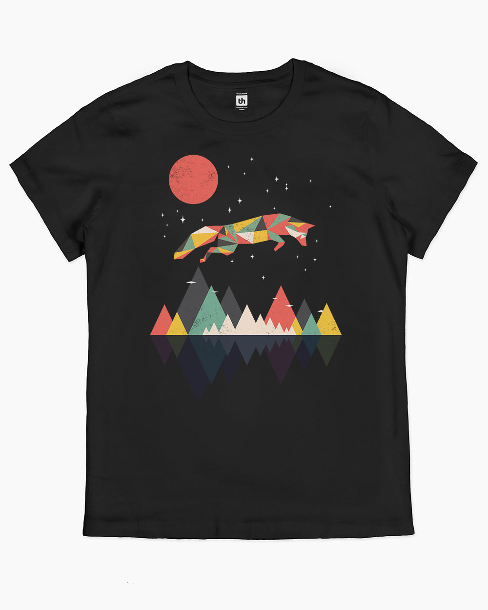Wild as a Fox T-Shirt Australia Online #colour_black