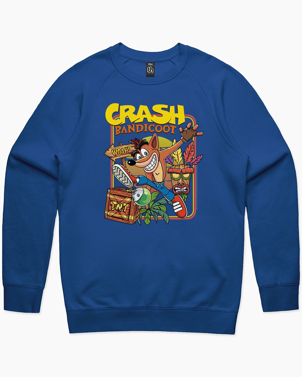 Whoa Crash! Sweater Australia Online #colour_blue