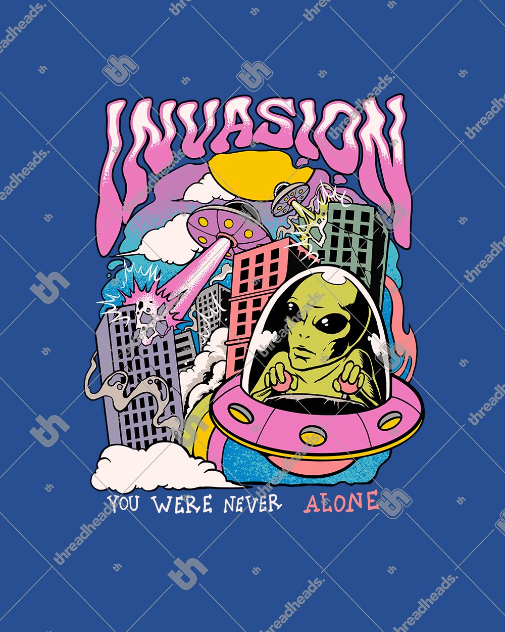 Invasion Hoodie Australia Online #colour_blue