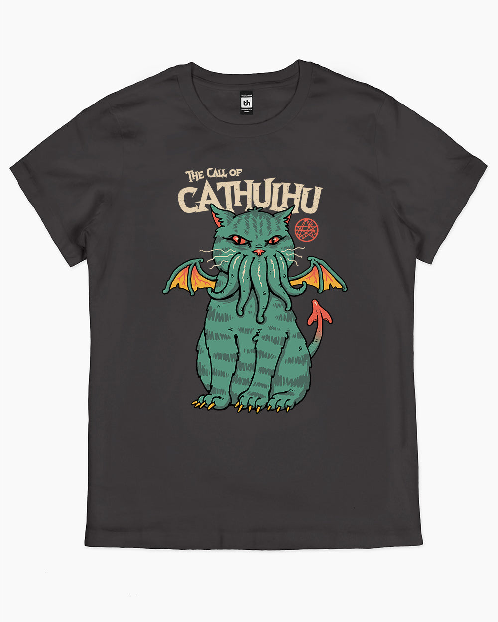 The Call of Cathulhu T-Shirt Australia Online #colour_coal