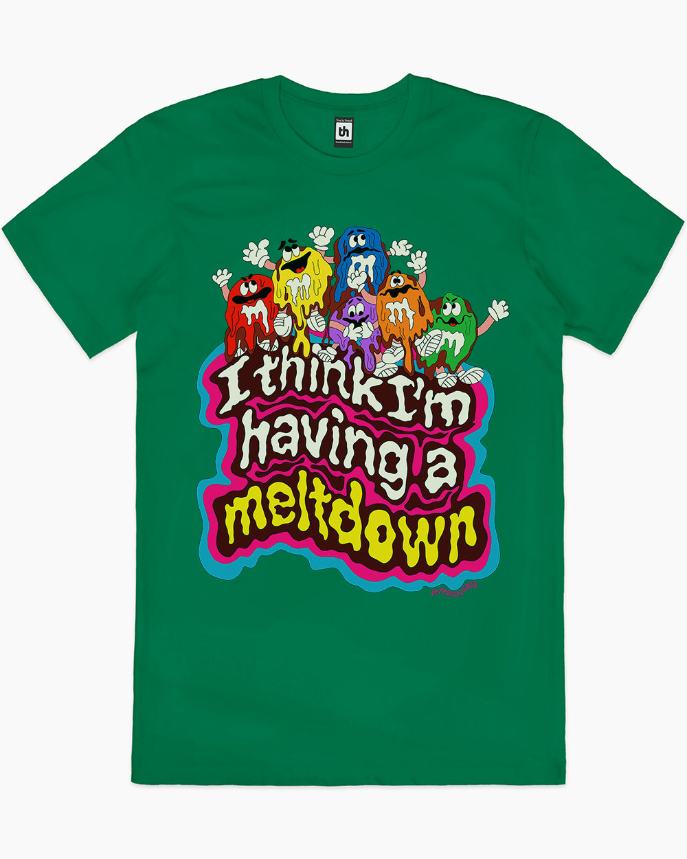 Meltdown T-Shirt Australia Online #colour_green