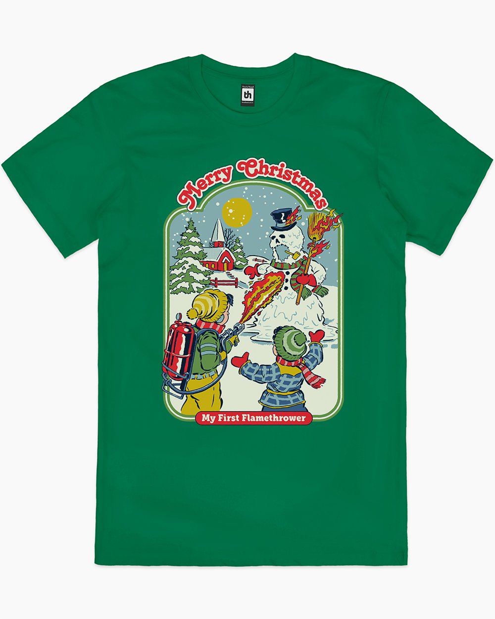 My First Flamethrower T-Shirt Australia Online #colour_green