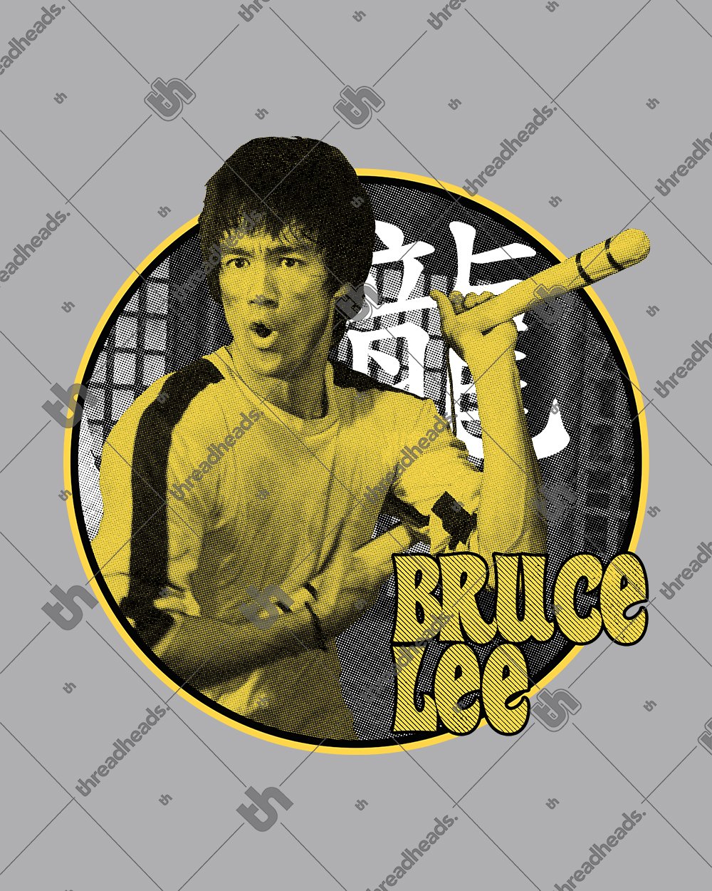 Bruce Lee the Game Hoodie Australia Online #colour_grey