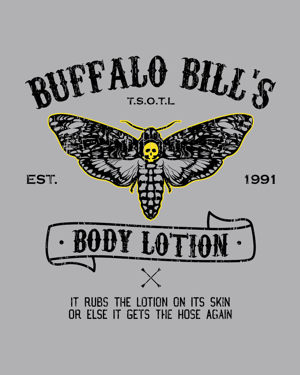 Buffalo Bill's Rubbing Lotion Stonewash Tee Australia Online #colour_ash stone