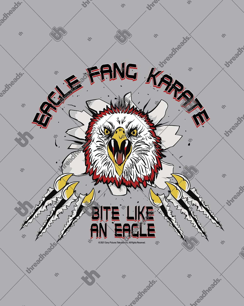 Eagle Fang Bite Like an Eagle Hoodie Australia Online #colour_grey