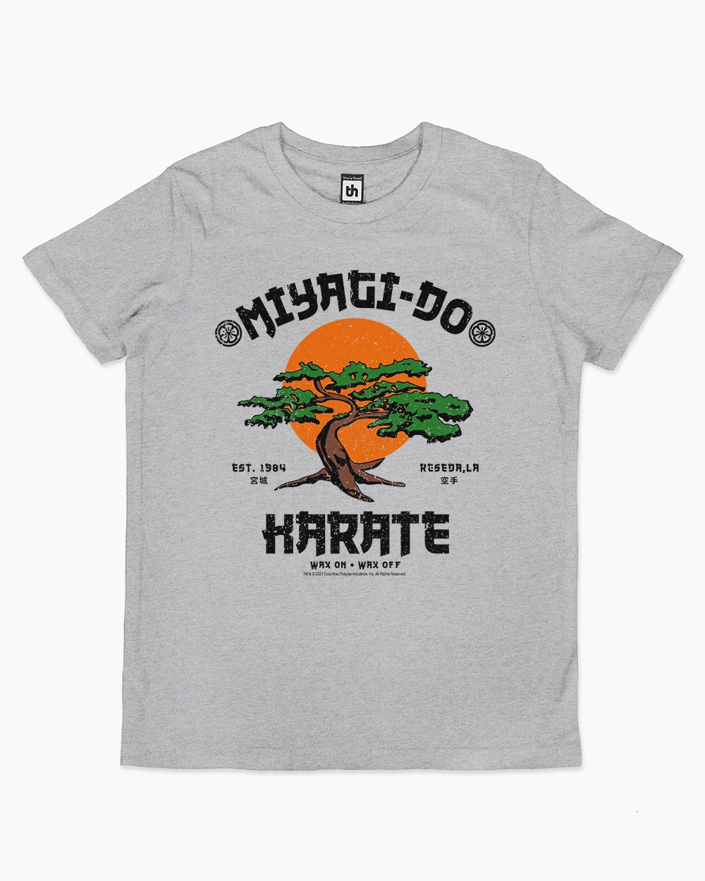 Miyagi-Do Karate Kids T-Shirt Australia Online #colour_grey