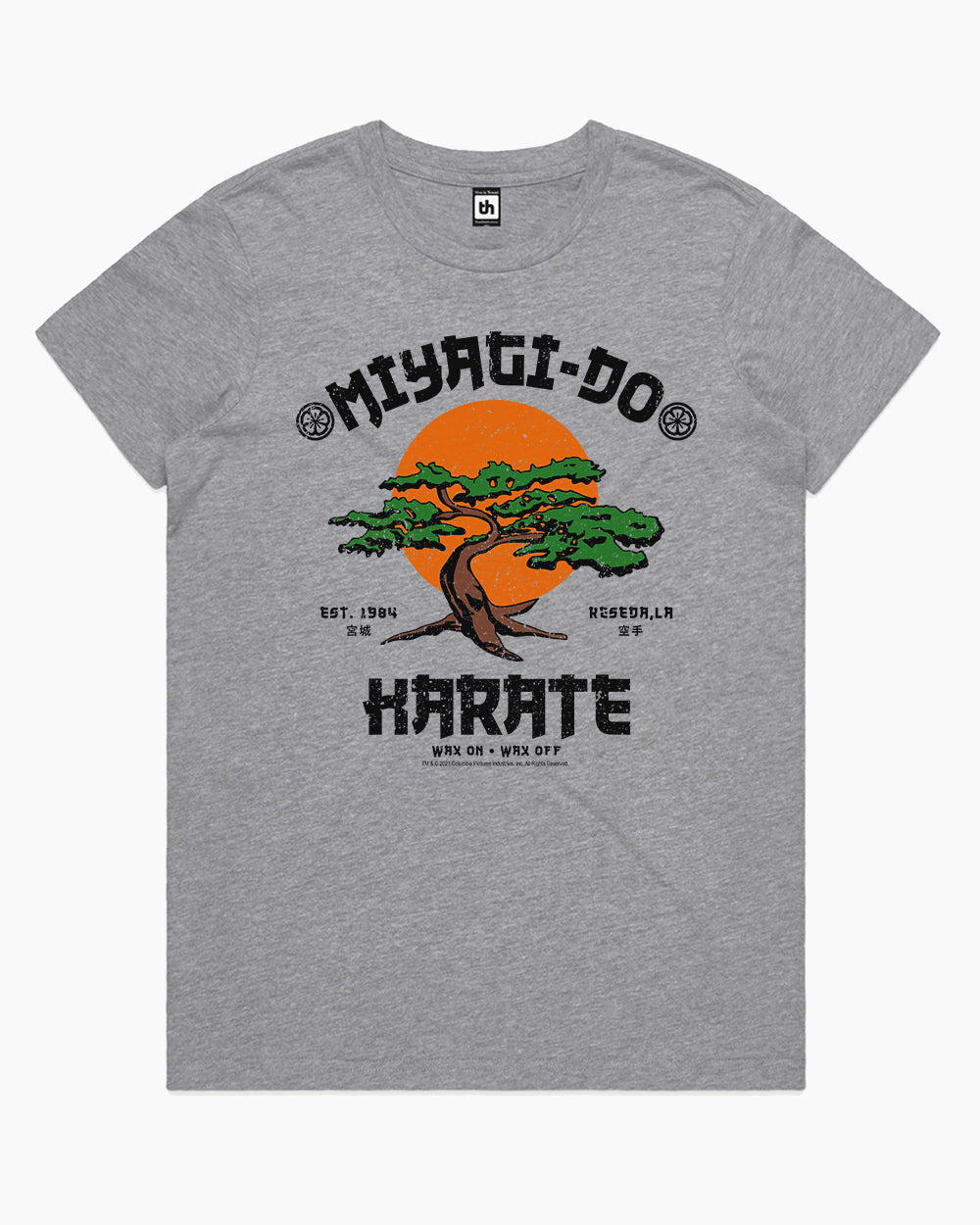 Miyagi-Do Karate T-Shirt Australia Online #colour_grey