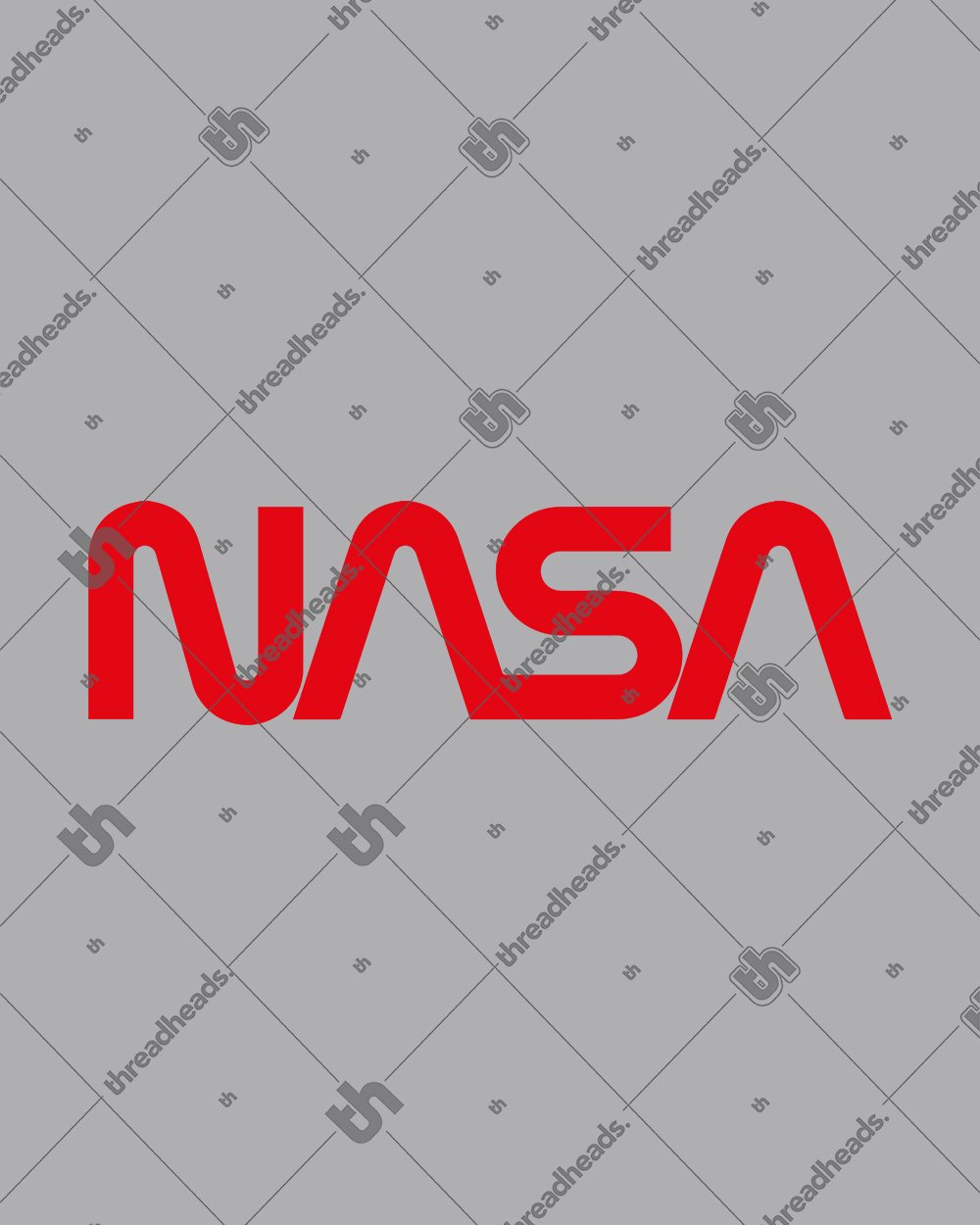 NASA Logotype Kids Sweater Australia Online #colour_grey