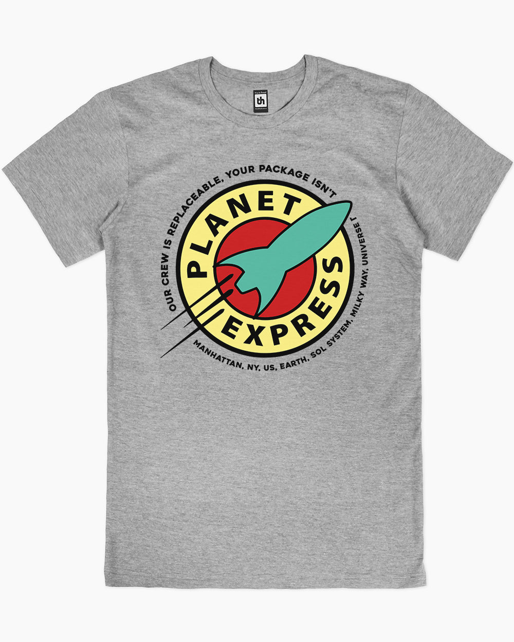 Planet Express T-Shirt Australia Online #colour_grey