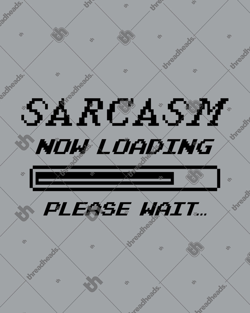 Sarcasm Loading Long Sleeve Australia Online #colour_grey
