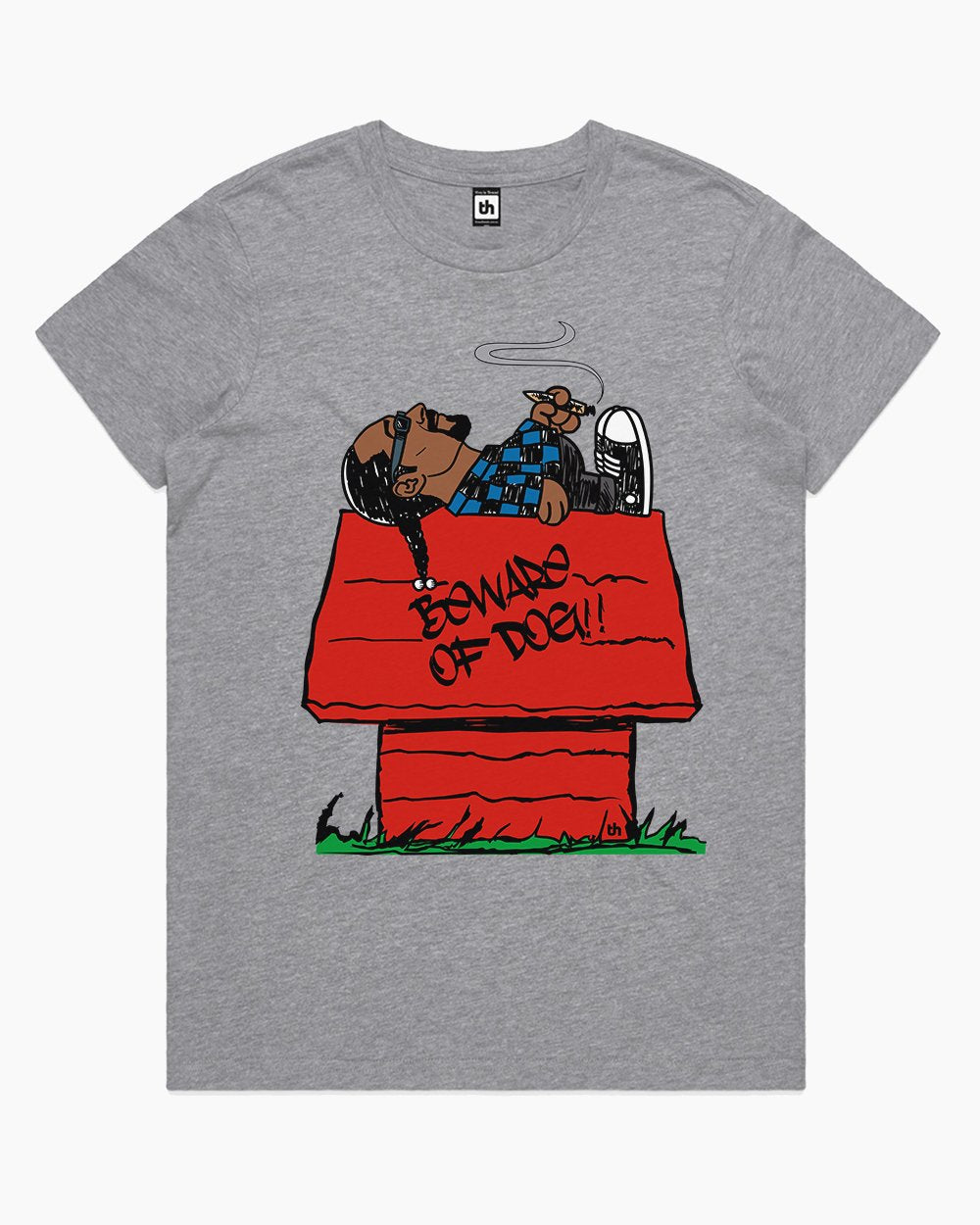 Snoop Snoopy T-Shirt Australia Online #colour_grey