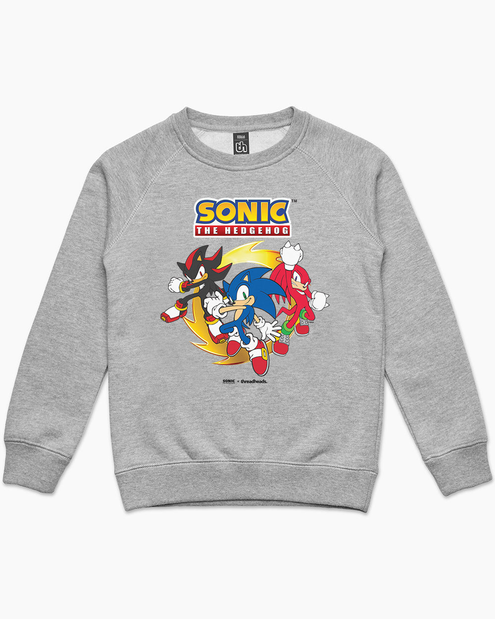 Sonic Has a Posse Kids Sweater Australia Online #colour_grey