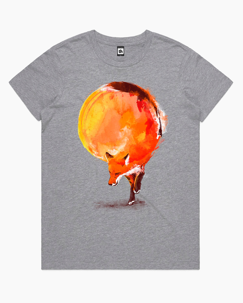 Sun Fox T-Shirt Australia Online #colour_grey