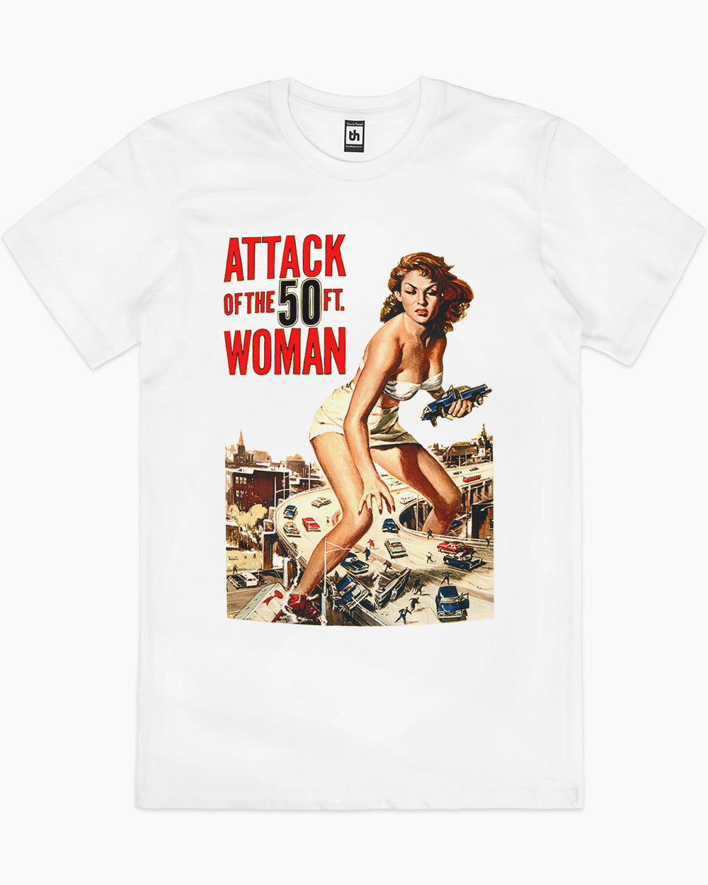 Tall Woman T-Shirt Australia Online #colour_white