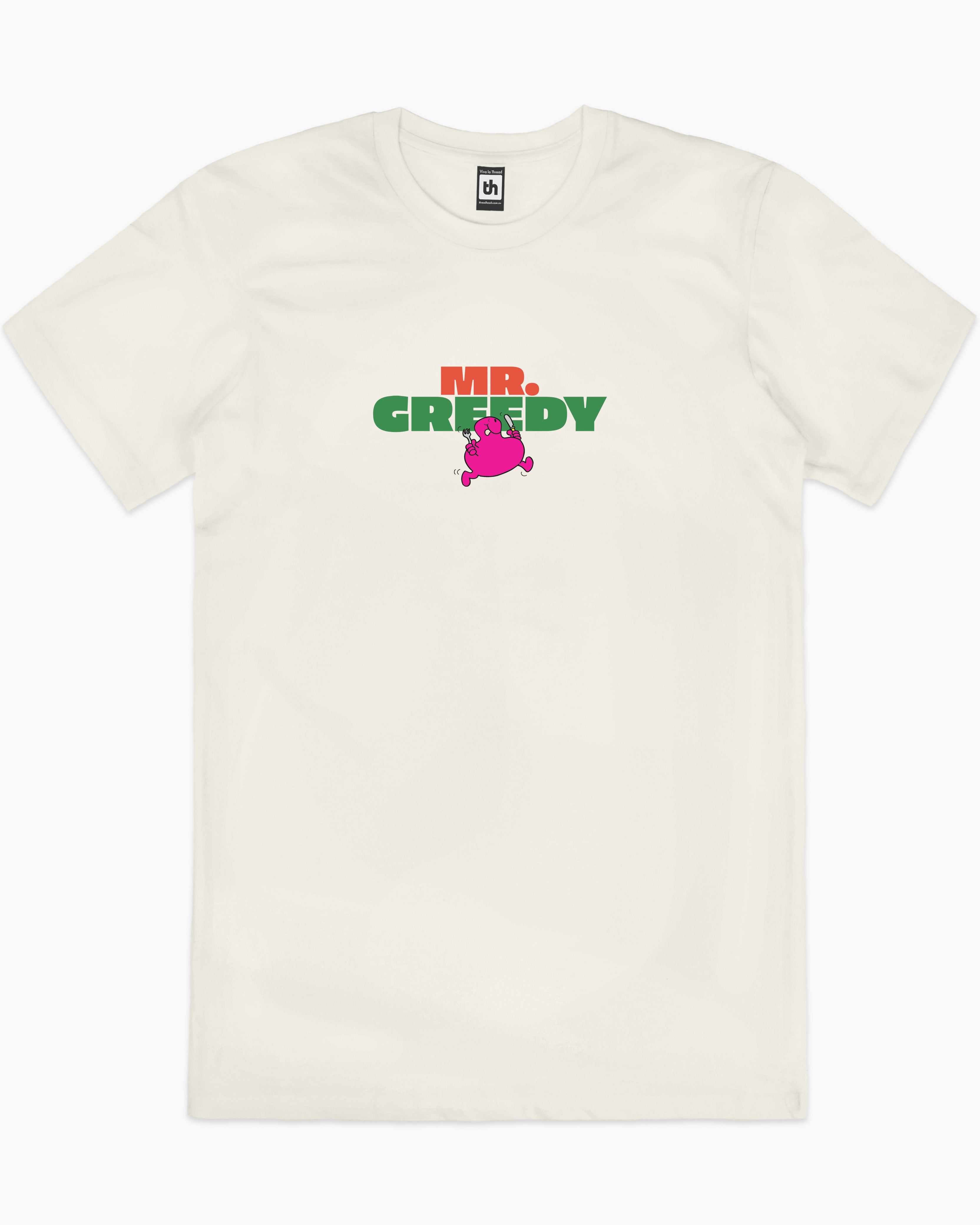 Mr. Greedy T-Shirt Australia Online #colour_natural