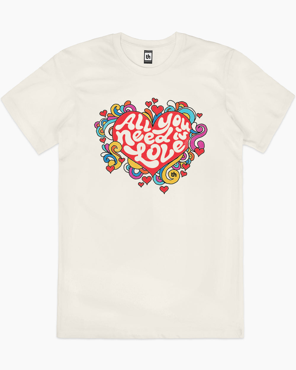 All You Need is Love T-Shirt Australia Online #colour_natural