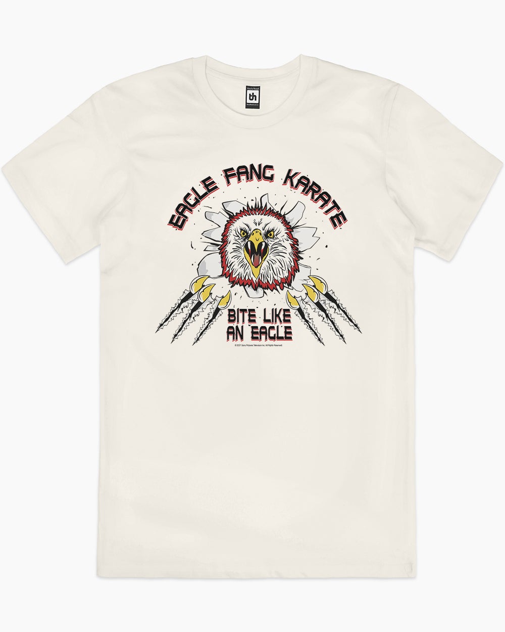 Eagle Fang Bite Like an Eagle T-Shirt Australia Online #colour_natural
