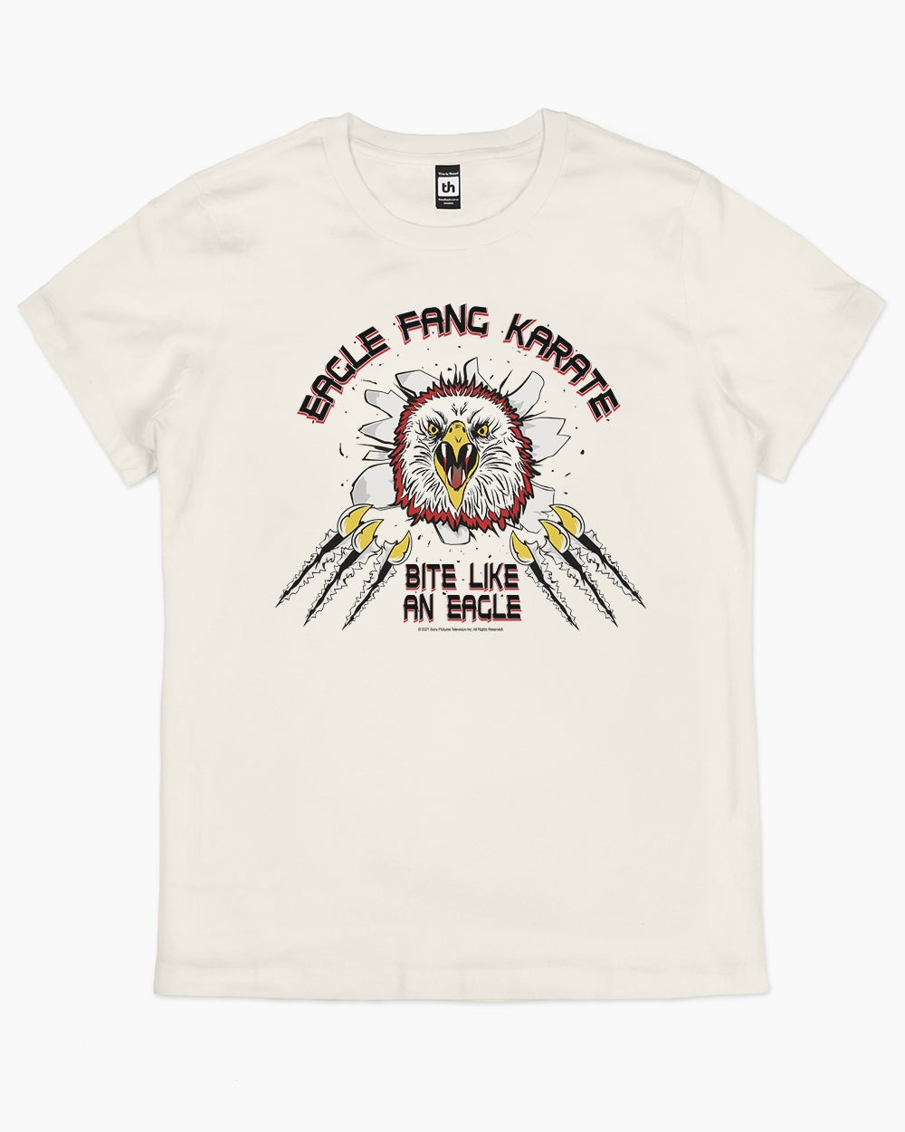 Eagle Fang Bite Like an Eagle T-Shirt Australia Online #colour_natural