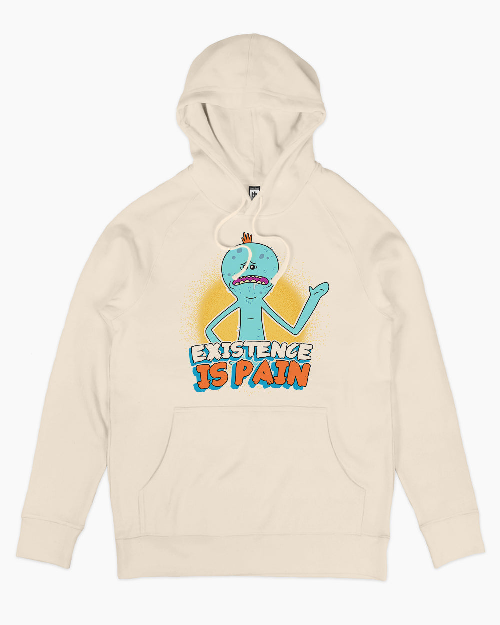 Existence is Pain Hoodie Australia Online #colour_natural