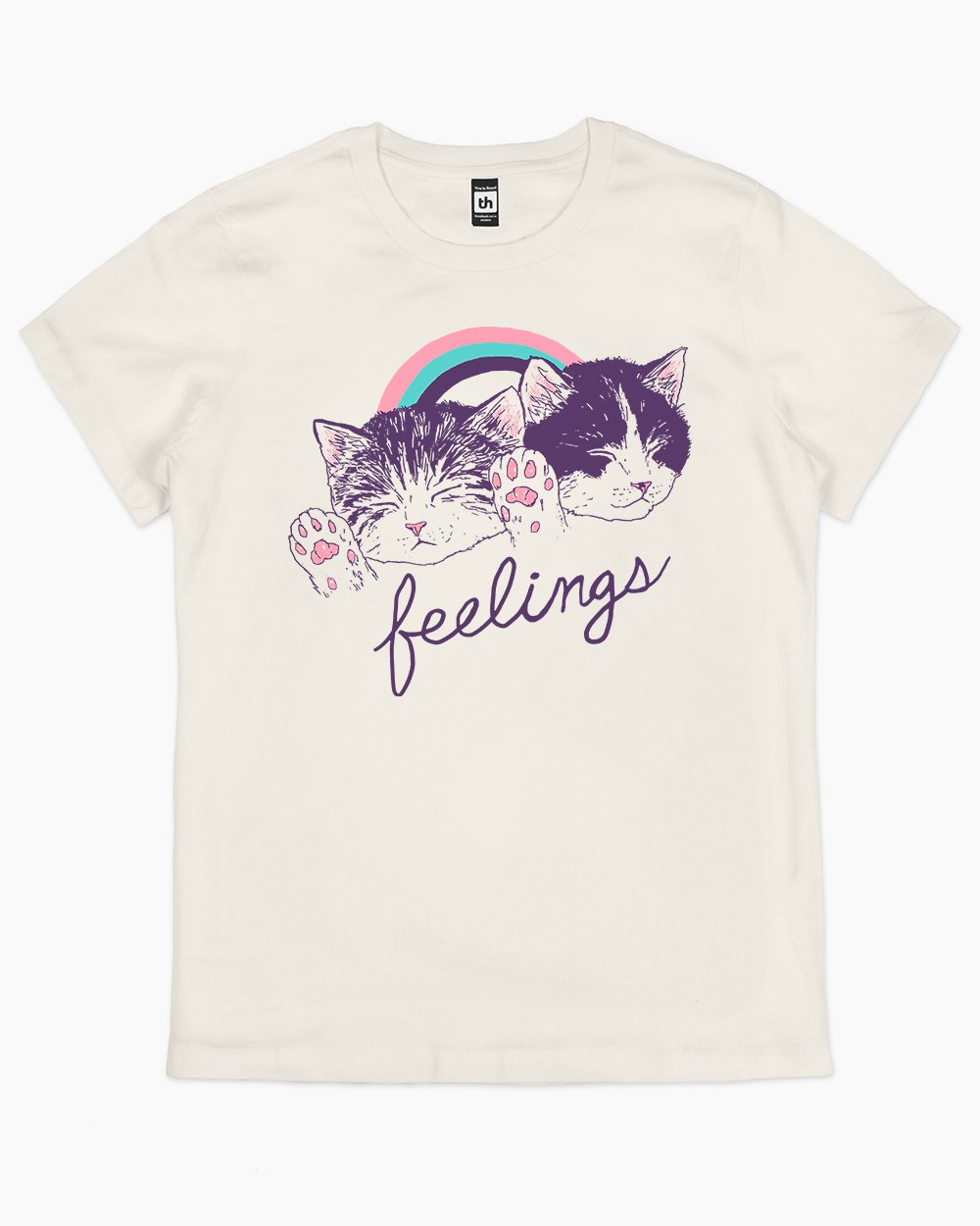 Feelings T-Shirt Australia Online #colour_natural