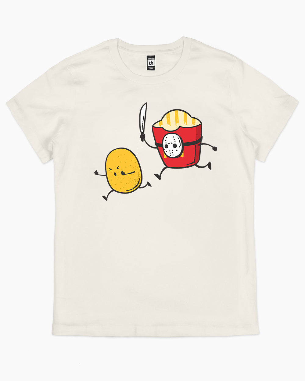 French Fried Jason T-Shirt Australia Online #colour_natural