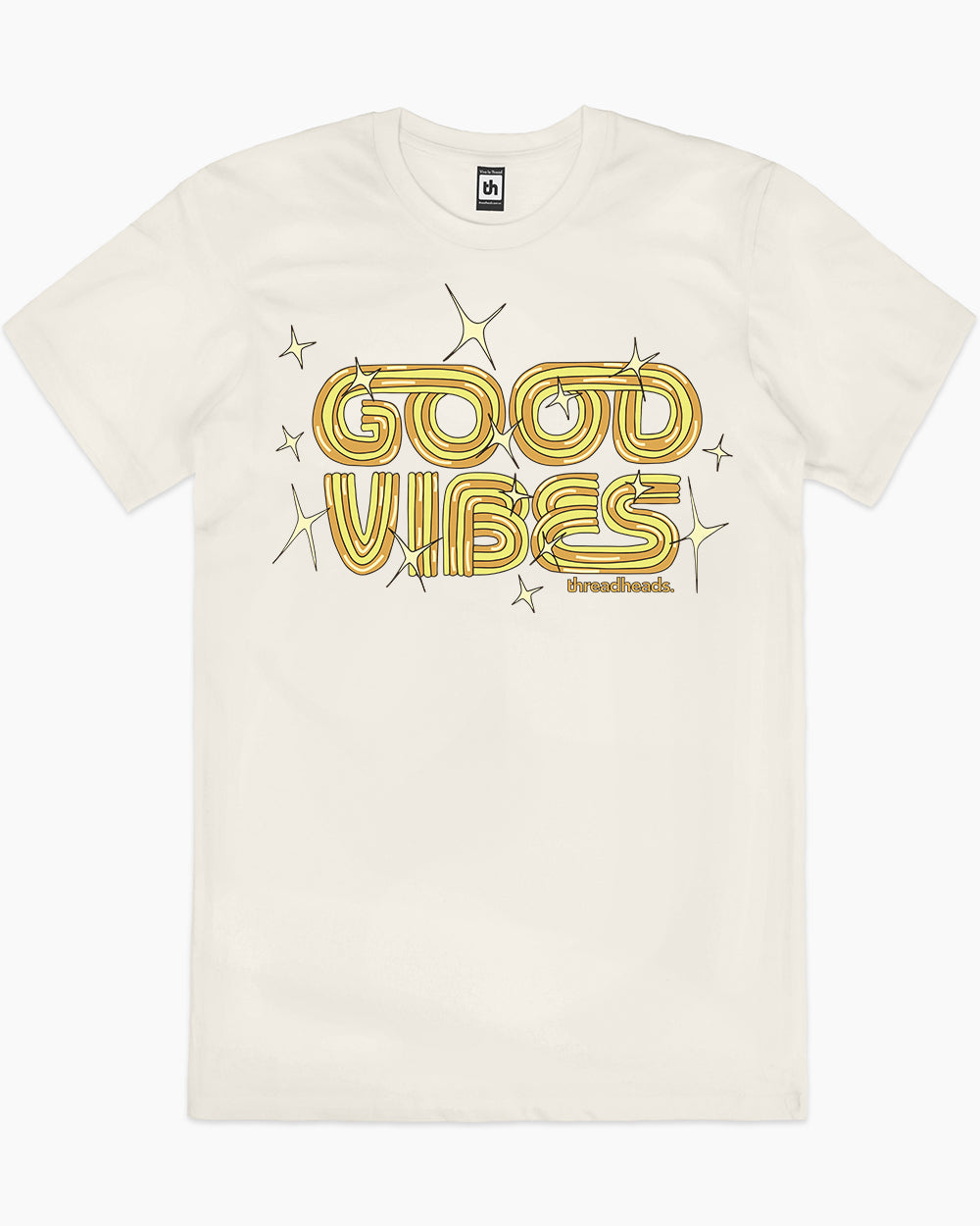 Good Vibes T-Shirt Australia Online #colour_natural