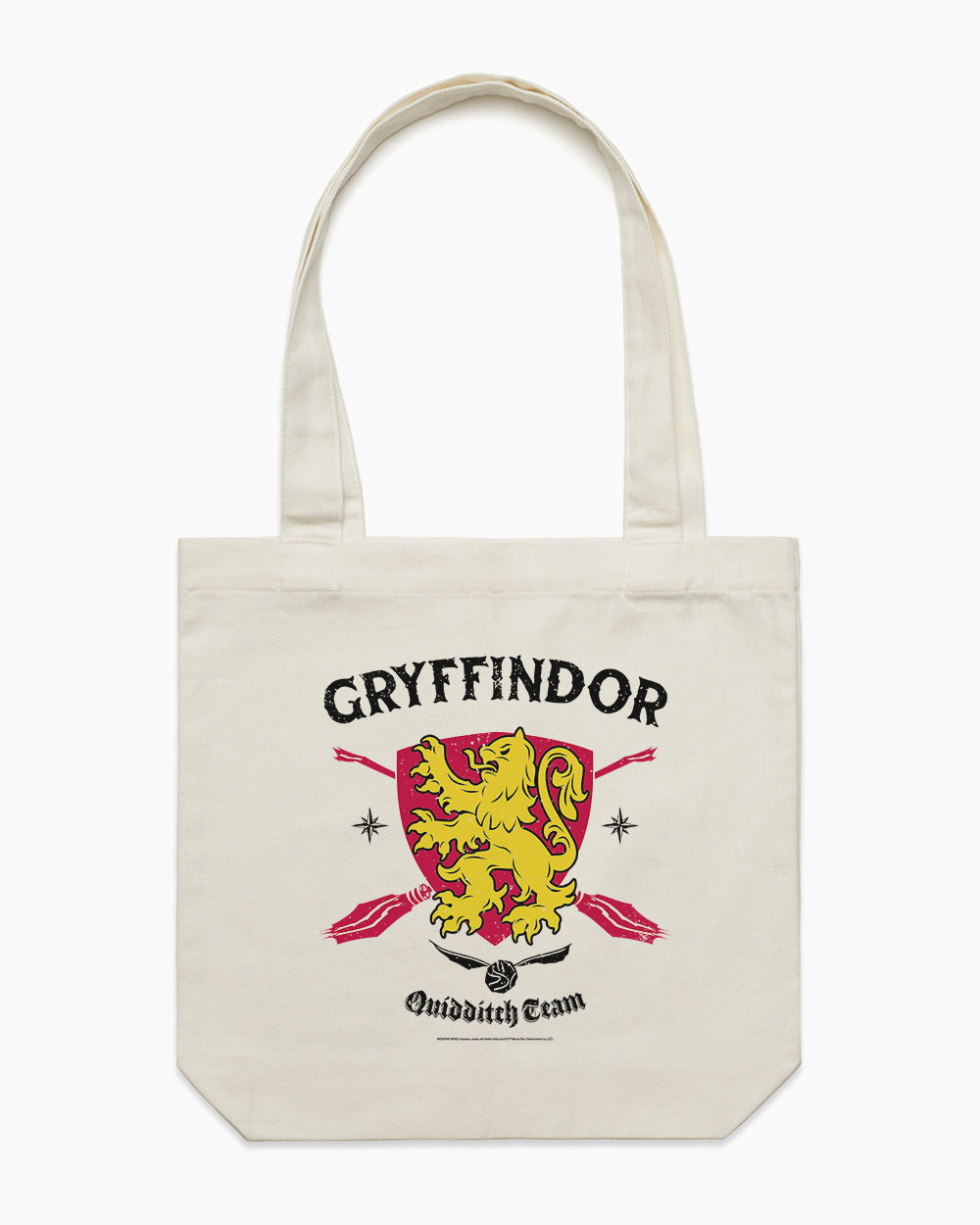 Gryffindor Quidditch Team Tote Bag Australia Online #colour_natural