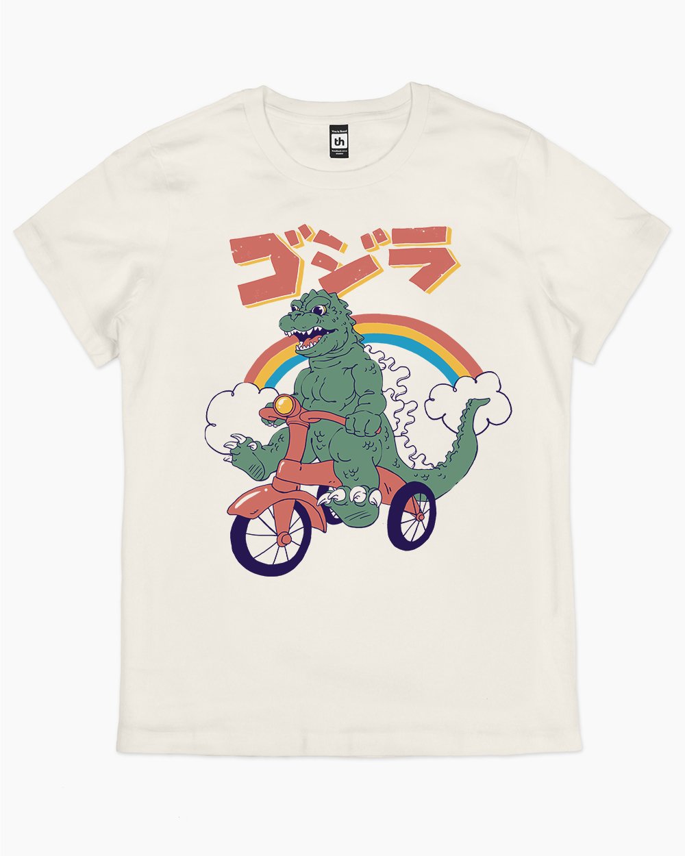 Kaiju Cycle T-Shirt Australia Online #colour_natural