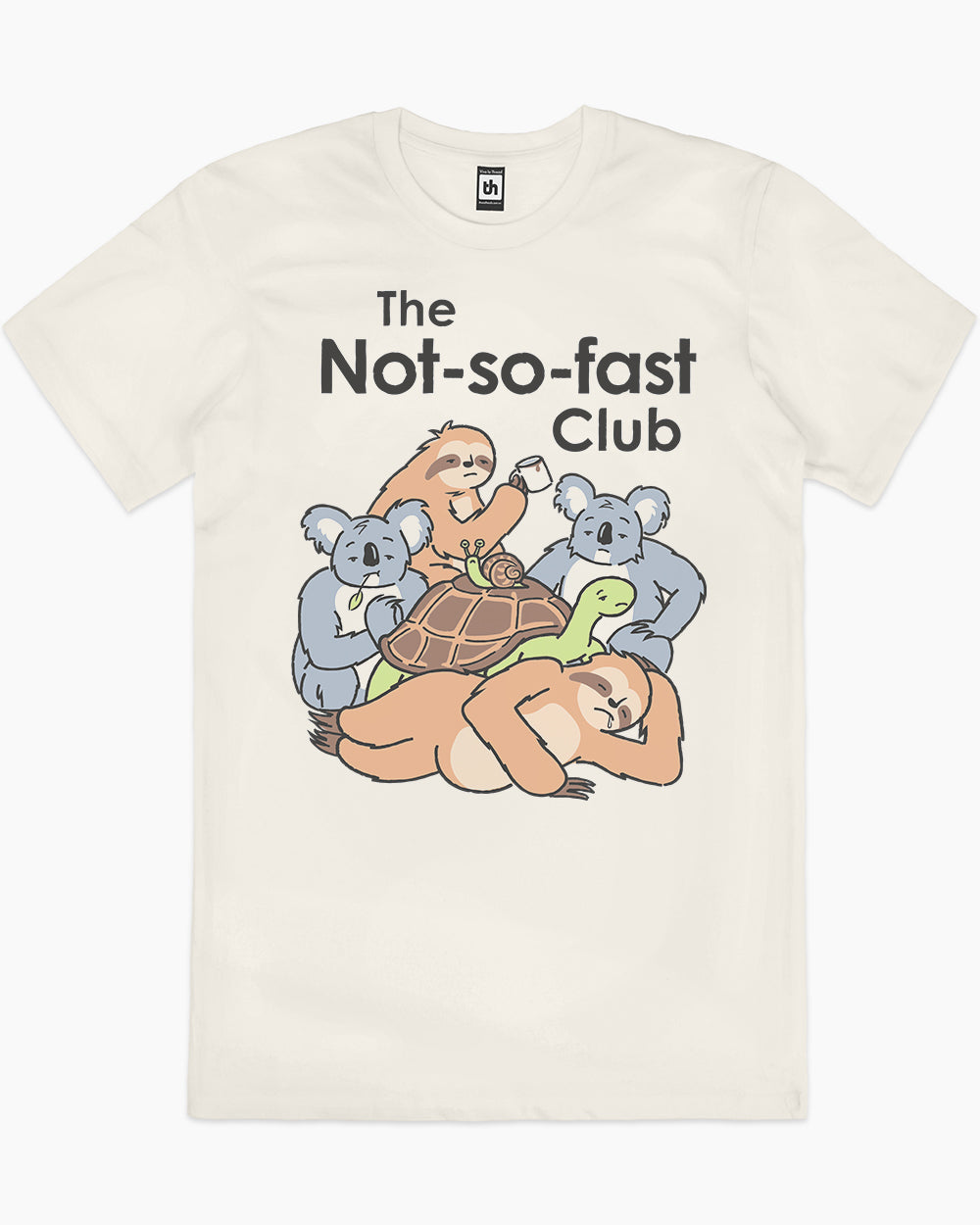 The Not-so-fast Club T-Shirt Australia Online #colour_natural