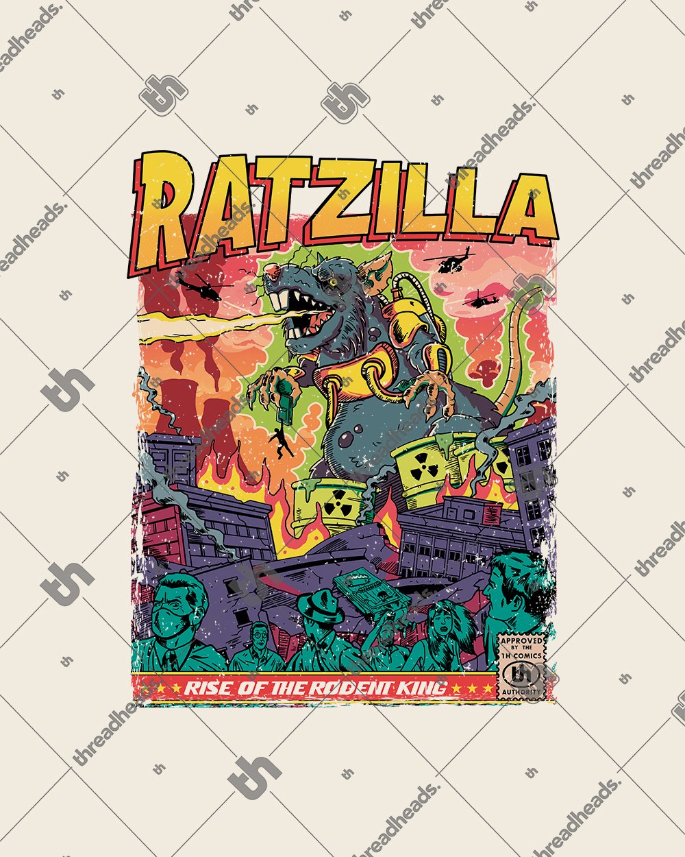 Ratzilla Tote Bag Australia Online #colour_
