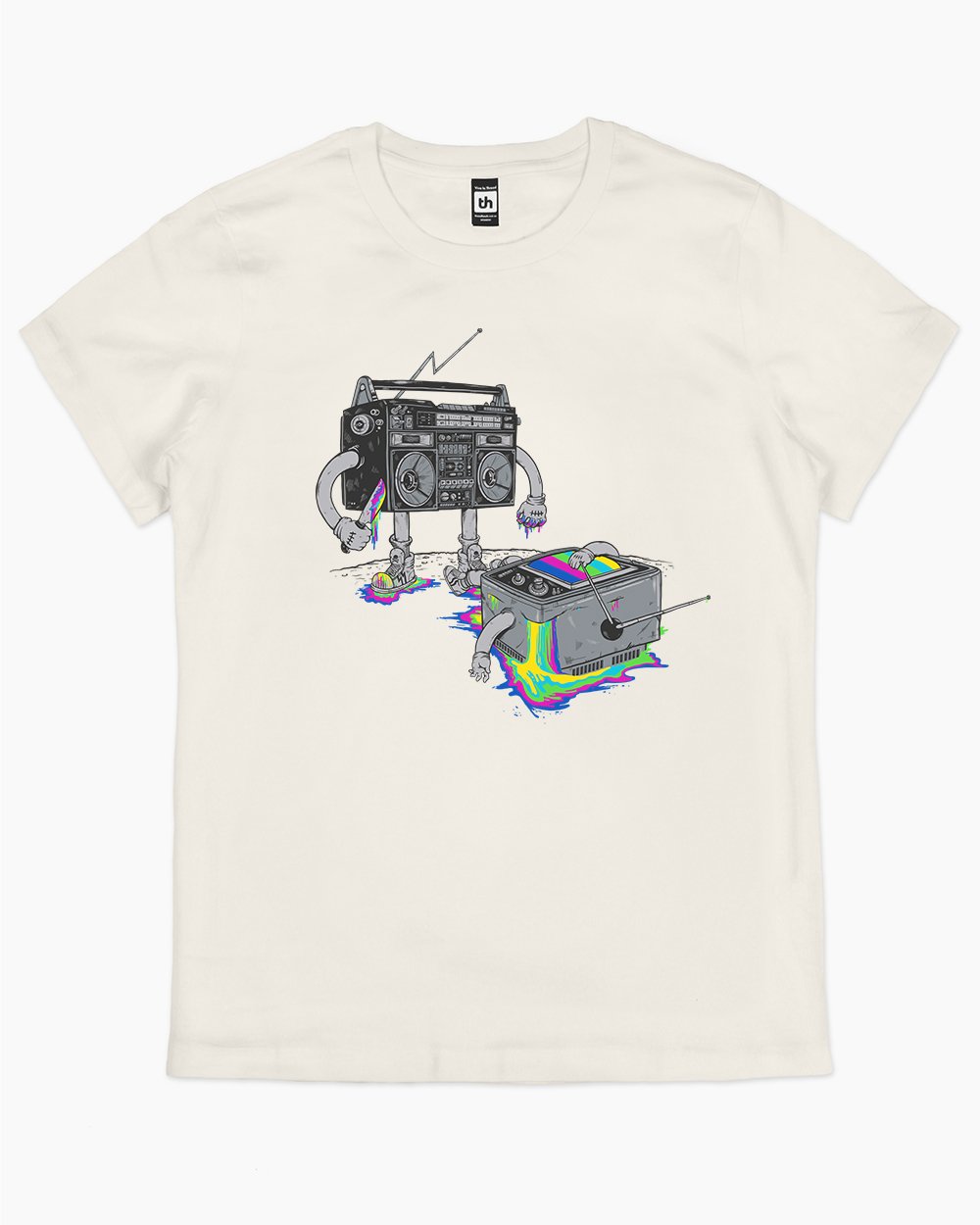 Revenge of the Radio Star T-Shirt Australia Online #colour_natural
