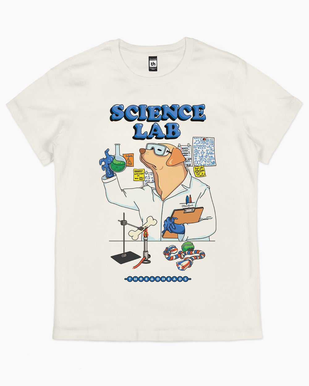Science Lab T-Shirt Australia Online #colour_natural