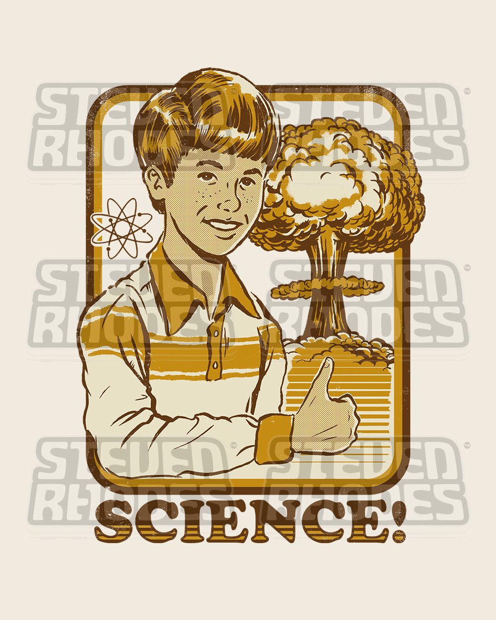 Science! T-Shirt Australia Online #colour_natural