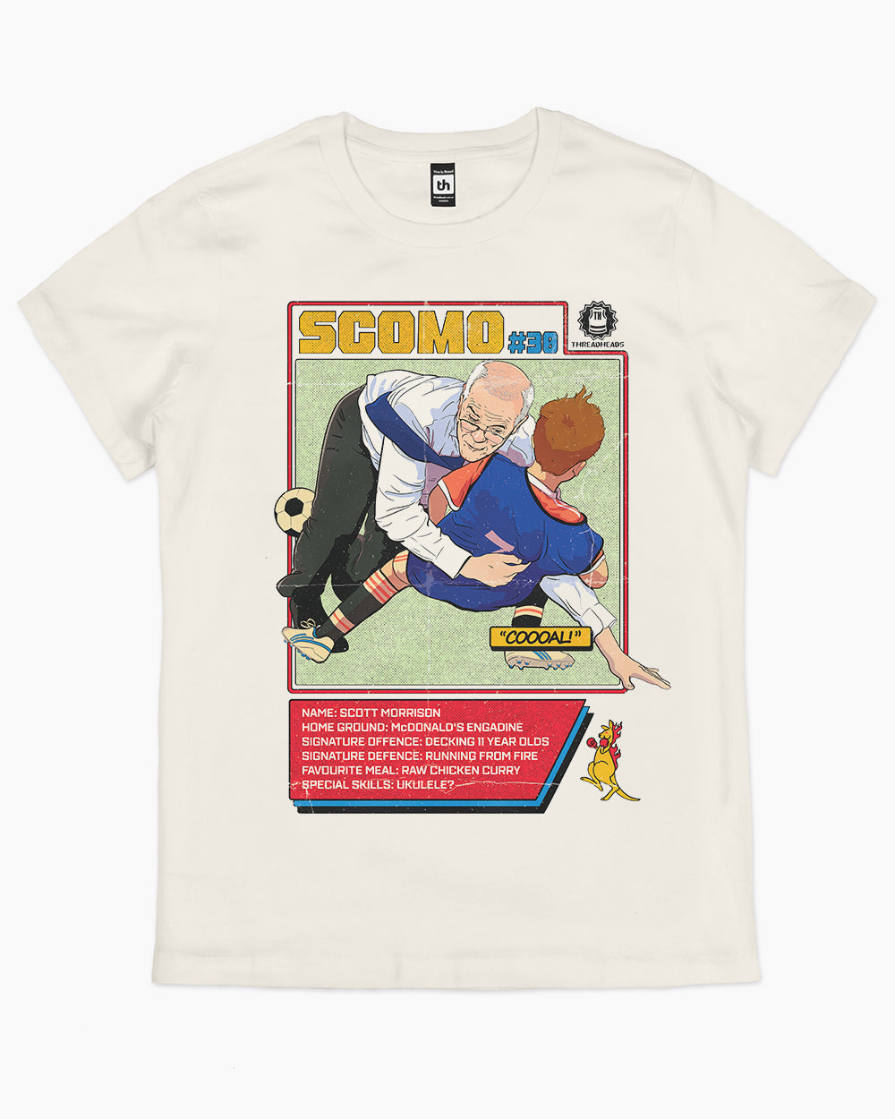 Scomo Tackle T-Shirt Australia Online #colour_natural