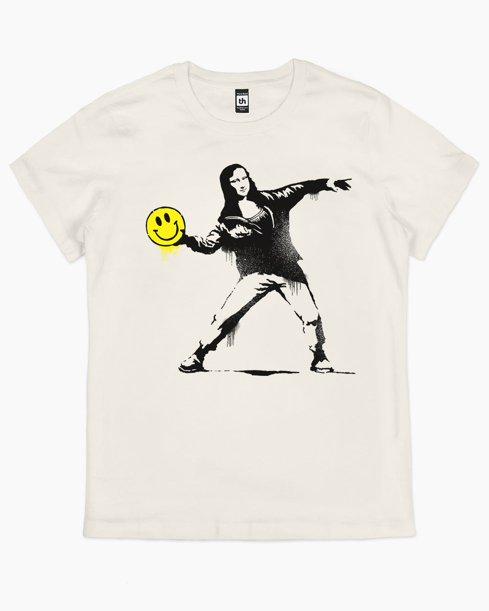 Smile Thrower T-Shirt Australia Online #colour_natural