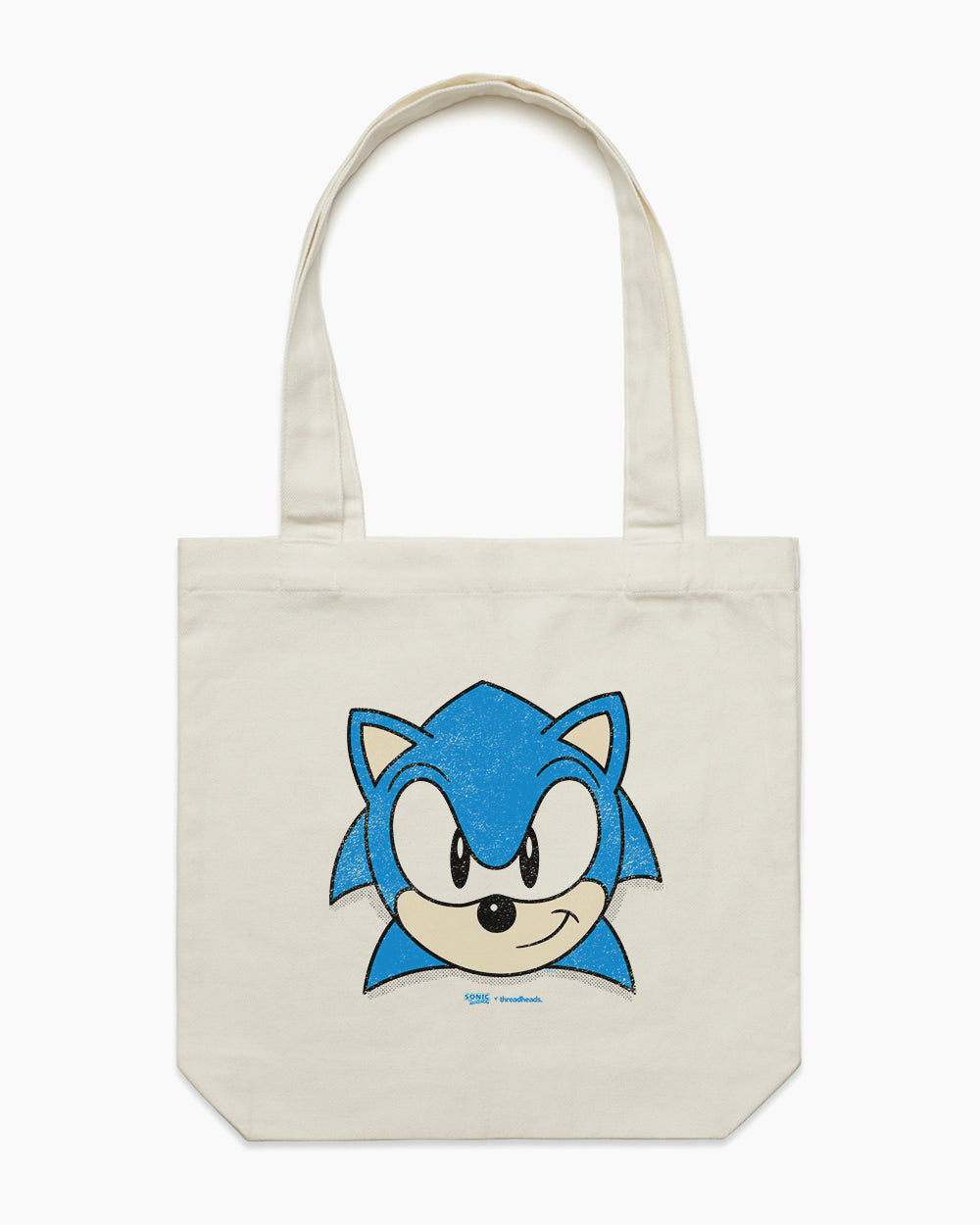 Sonic Face Tote Bag Australia Online #colour_natural