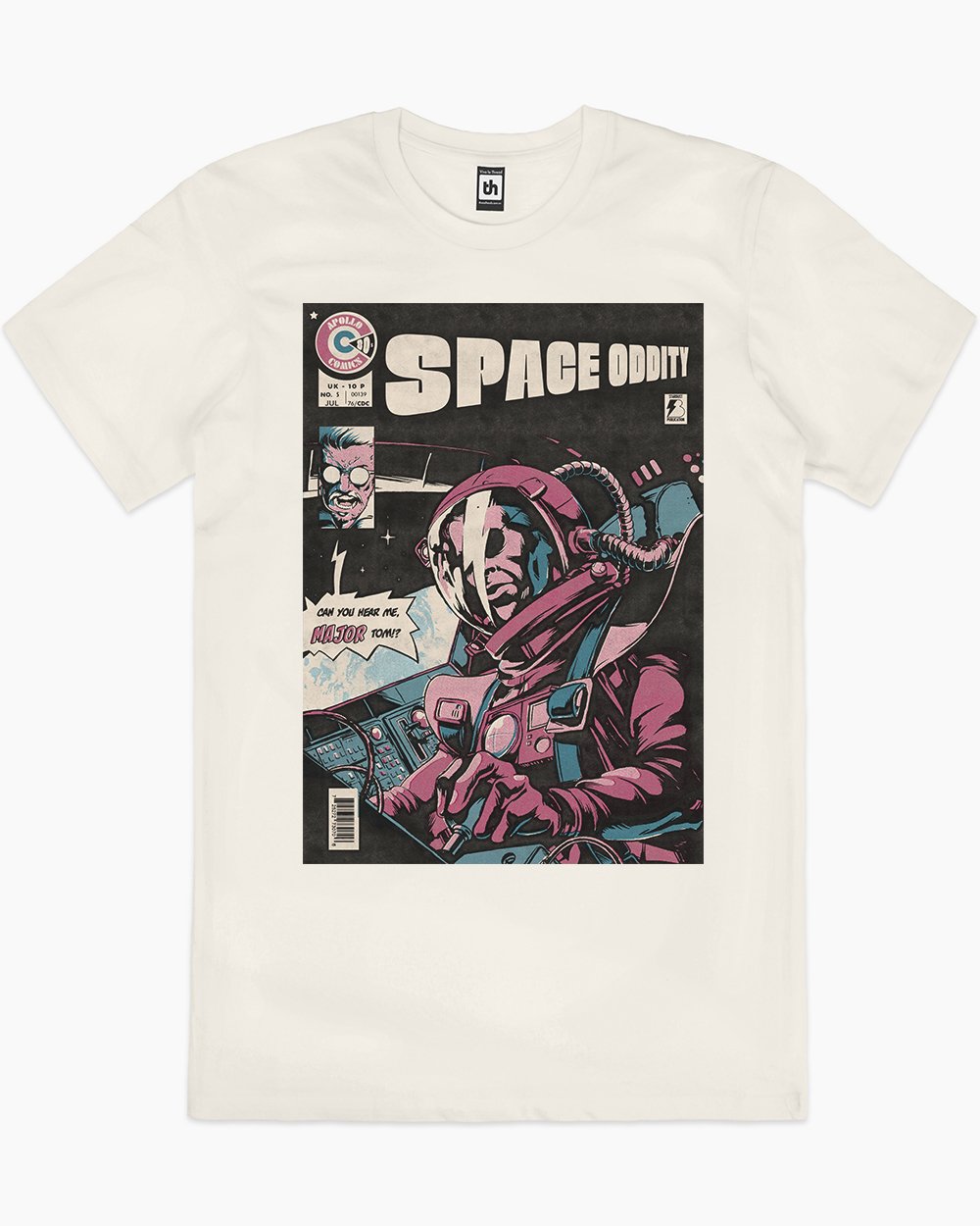 Space Oddity T-Shirt Australia Online #colour_natural