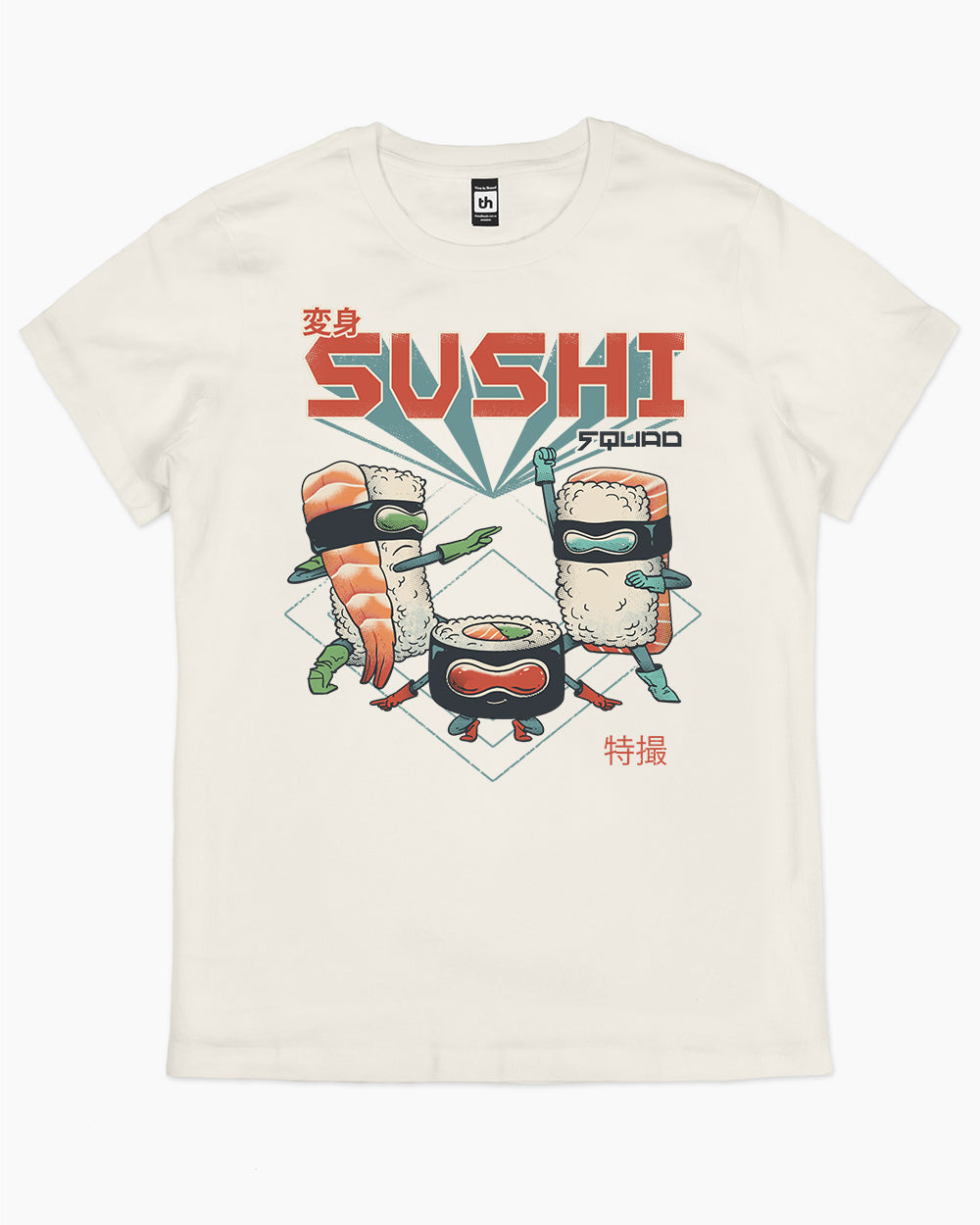 Sushi Squad T-Shirt Australia Online #colour_natural