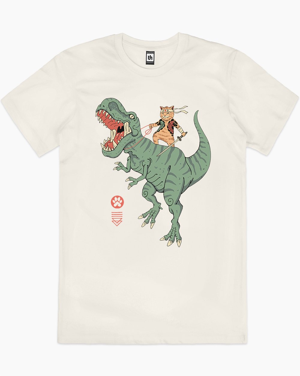 T-Rex Catana T-Shirt | Designed by Vincent Trinidad Art Australia