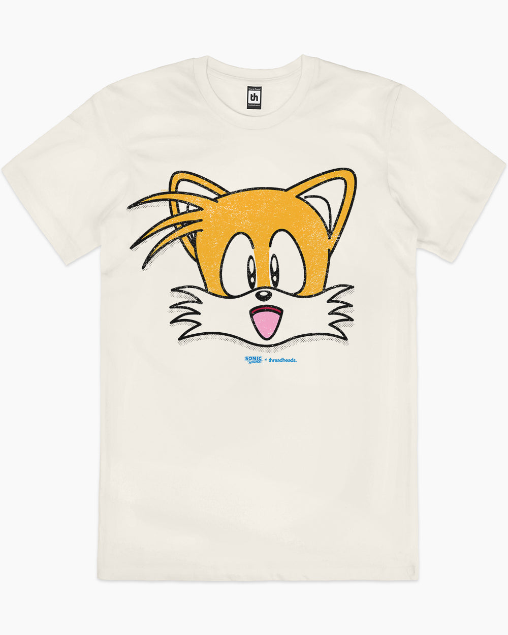 Tails Face T-Shirt Australia Online #colour_natural