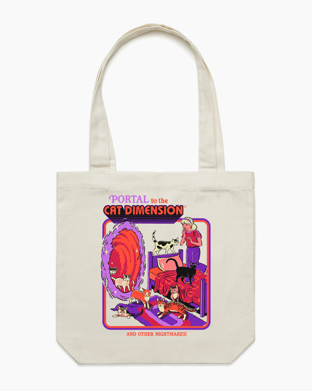 The Cat Dimension Tote Bag Australia Online #colour_