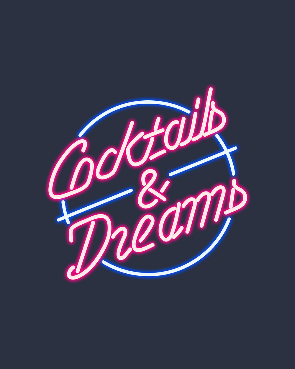 Cocktails and Dreams Sweater Australia Online #colour_navy