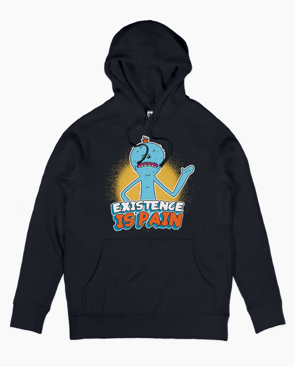 Existence is Pain Hoodie Australia Online #colour_navy