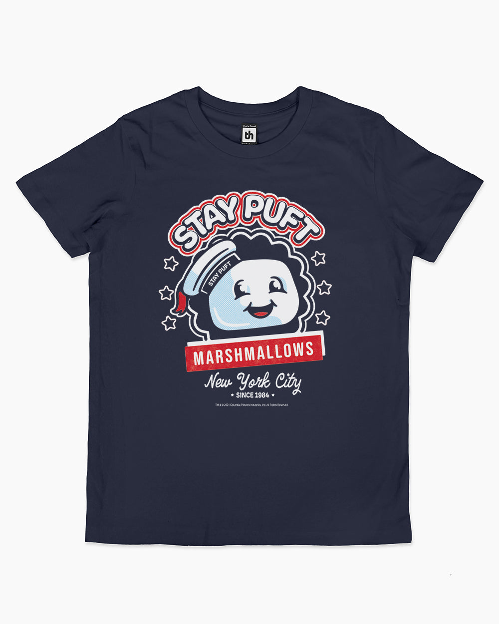 Stay Puft Marshmallows Kids T-Shirt Australia Online #colour_navy